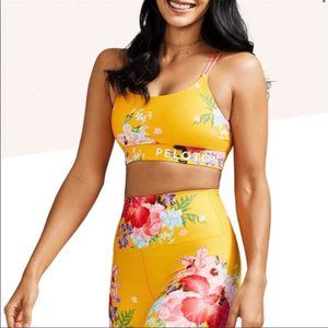 NWT Peloton Speed Up Bra (Saffron)